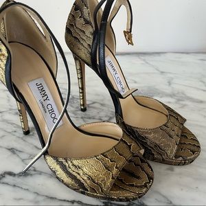 Jimmy Choo platform sandals